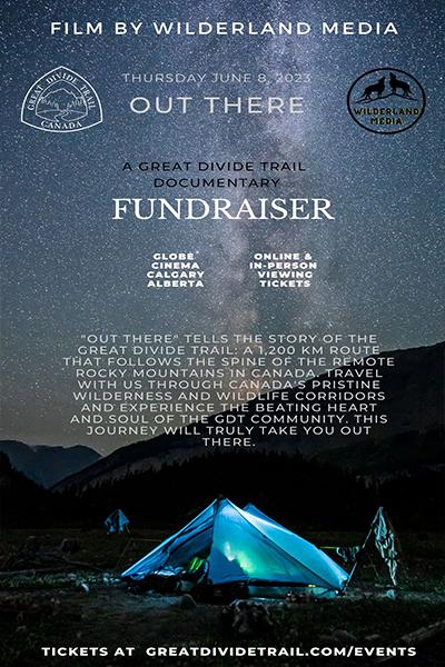 Great Divide Trail Documentary Fundraiser - Poster